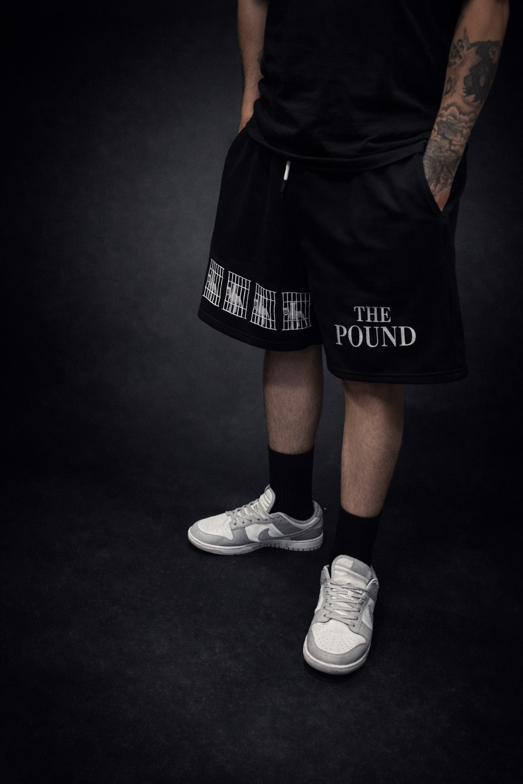 The Pound Embroidered Shorts